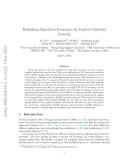 Rethinking Class-Prior Estimation for Positive-Unlabeled Learning