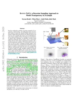 Bayes-TrEx: a Bayesian Sampling Approach to Model Transparency by
  Example
