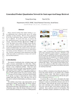 Generalized Product Quantization Network for Semi-supervised Image
  Retrieval