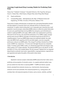 Assessing Graph-based Deep Learning Models for Predicting Flash Point