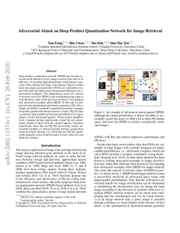 Adversarial Attack on Deep Product Quantization Network for Image
  Retrieval