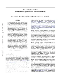Randomization matters. How to defend against strong adversarial attacks
