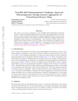 NeurIPS 2019 Disentanglement Challenge: Improved Disentanglement through
  Learned Aggregation of Convolutional Feature Maps