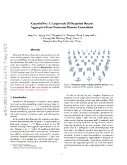 KeypointNet: A Large-scale 3D Keypoint Dataset Aggregated from Numerous
  Human Annotations