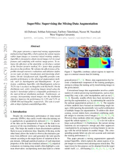 SuperMix: Supervising the Mixing Data Augmentation