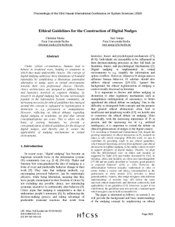Ethical Guidelines for the Construction of Digital Nudges