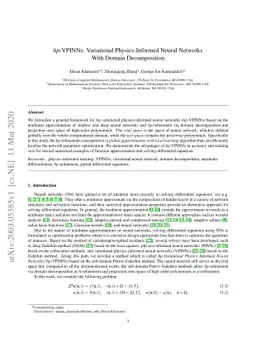 hp-VPINNs: Variational Physics-Informed Neural Networks With Domain
  Decomposition