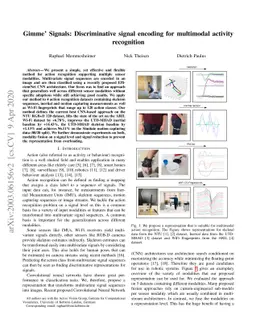 Gimme Signals: Discriminative signal encoding for multimodal activity
  recognition