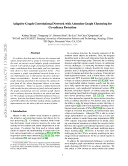 Adaptive Graph Convolutional Network with Attention Graph Clustering for
  Co-saliency Detection