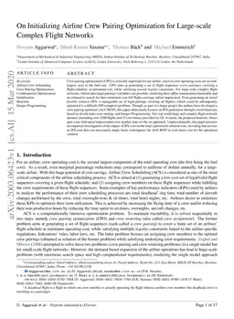 On Initializing Airline Crew Pairing Optimization for Large-scale
  Complex Flight Networks