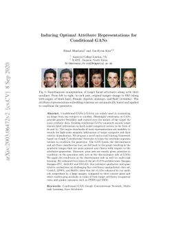 Inducing Optimal Attribute Representations for Conditional GANs