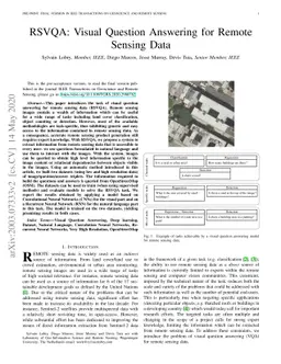 RSVQA: Visual Question Answering for Remote Sensing Data
