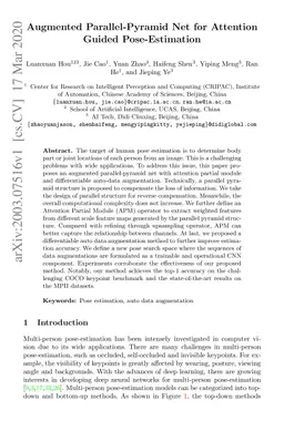 Augmented Parallel-Pyramid Net for Attention Guided Pose-Estimation