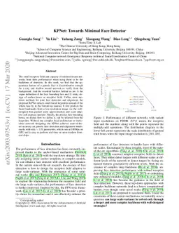KPNet: Towards Minimal Face Detector