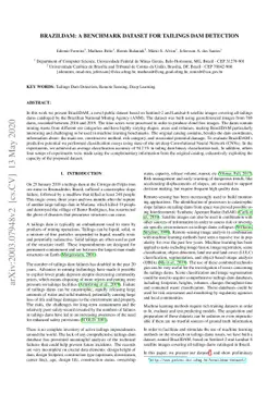 BrazilDAM: A Benchmark dataset for Tailings Dam Detection