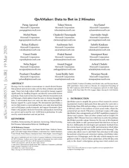 QnAMaker: Data to Bot in 2 Minutes