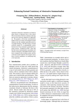 Enhancing Factual Consistency of Abstractive Summarization