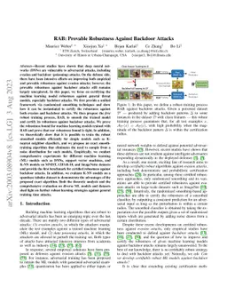 RAB: Provable Robustness Against Backdoor Attacks