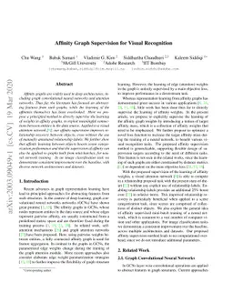 Affinity Graph Supervision for Visual Recognition