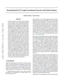 Permutohedral-GCN: Graph Convolutional Networks with Global Attention