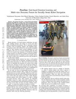 ProxEmo: Gait-based Emotion Learning and Multi-view Proxemic Fusion for
  Socially-Aware Robot Navigation