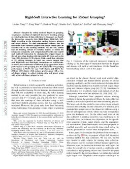 Rigid-Soft Interactive Learning for Robust Grasping