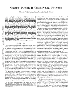 Graphon Pooling in Graph Neural Networks