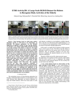 ETRI-Activity3D: A Large-Scale RGB-D Dataset for Robots to Recognize
  Daily Activities of the Elderly
