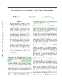 Corruption-Tolerant Gaussian Process Bandit Optimization