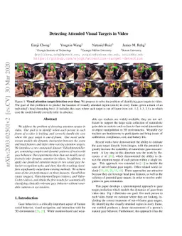 Detecting Attended Visual Targets in Video