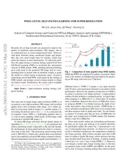 Pixel-Level Self-Paced Learning for Super-Resolution