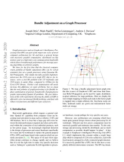 Bundle Adjustment on a Graph Processor