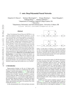 $Π-$nets: Deep Polynomial Neural Networks
