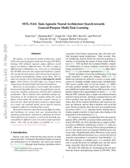 MTL-NAS: Task-Agnostic Neural Architecture Search towards
  General-Purpose Multi-Task Learning
