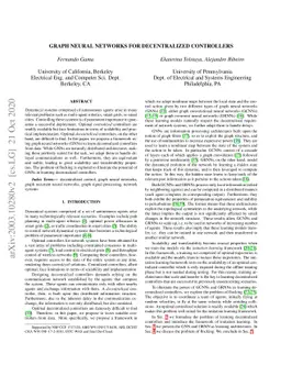 Graph Neural Networks for Decentralized Controllers