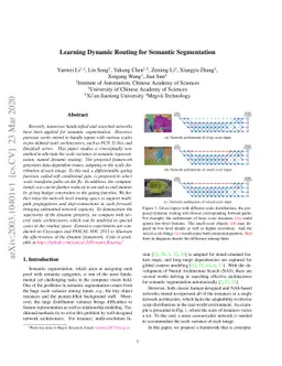 Learning Dynamic Routing for Semantic Segmentation