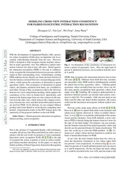 Modeling Cross-view Interaction Consistency for Paired Egocentric
  Interaction Recognition