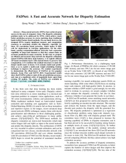 FADNet: A Fast and Accurate Network for Disparity Estimation