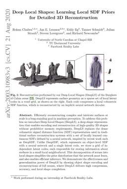 Deep Local Shapes: Learning Local SDF Priors for Detailed 3D
  Reconstruction