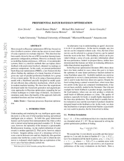 Preferential Batch Bayesian Optimization