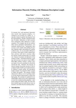 Information-Theoretic Probing with Minimum Description Length