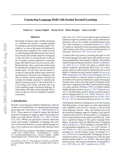 Countering Language Drift with Seeded Iterated Learning