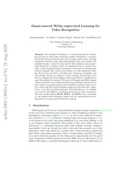 Omni-sourced Webly-supervised Learning for Video Recognition