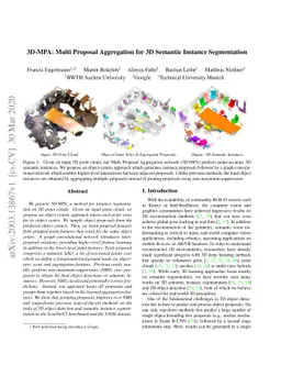 3D-MPA: Multi Proposal Aggregation for 3D Semantic Instance Segmentation