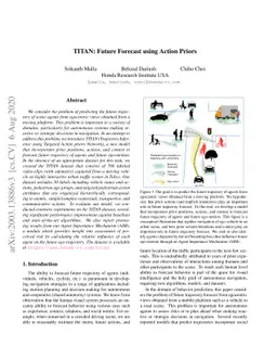 TITAN: Future Forecast using Action Priors