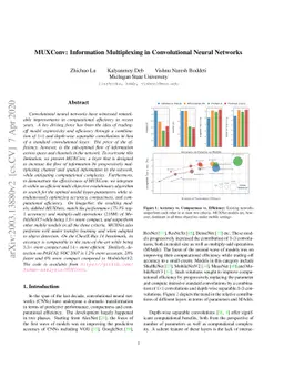 MUXConv: Information Multiplexing in Convolutional Neural Networks