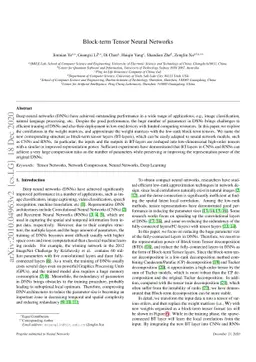 Block-term Tensor Neural Networks