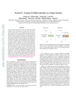 Partial FC: Training 10 Million Identities on a Single Machine