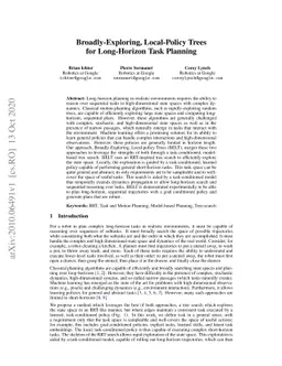 Broadly-Exploring, Local-Policy Trees for Long-Horizon Task Planning