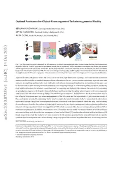 Optimal Assistance for Object-Rearrangement Tasks in Augmented Reality